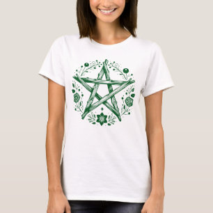 Wiccan Pagan Pentacle T-Shirt