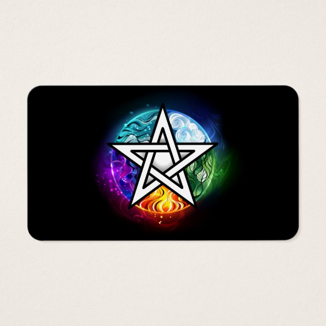 Wiccan pentagram (Front)