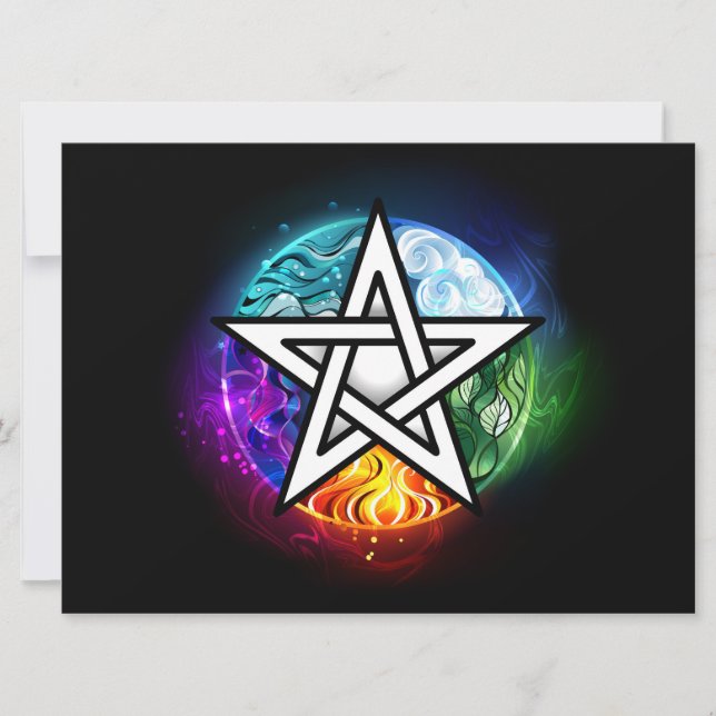 Wiccan pentagram (Front)