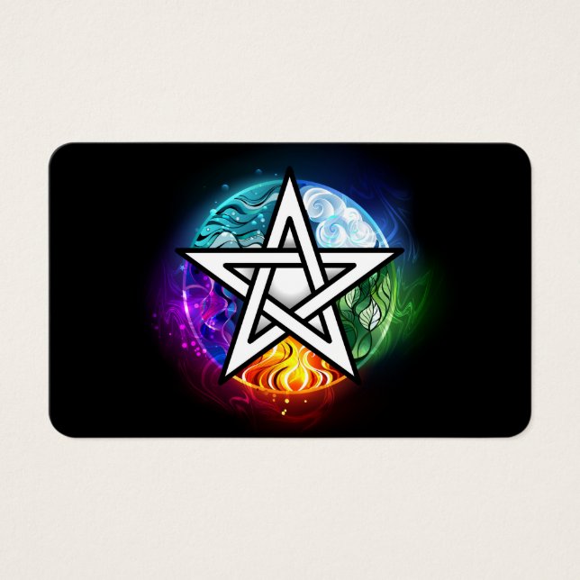Wiccan pentagram (Front)