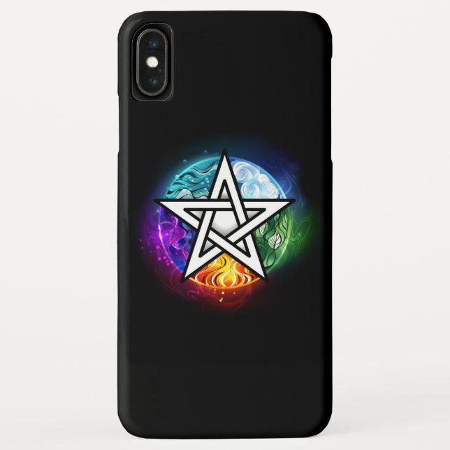 Wiccan pentagram Case-Mate iPhone case (Back)