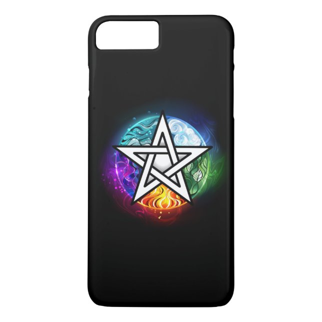 Wiccan pentagram Case-Mate iPhone case (Back)
