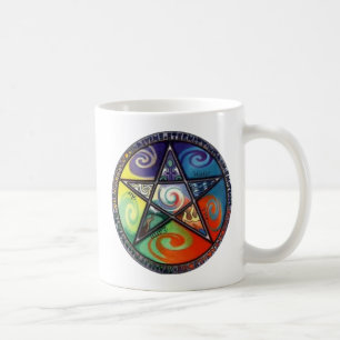 Wiccan Pentagram Coffee Mug