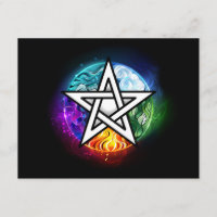 Wiccan pentagram