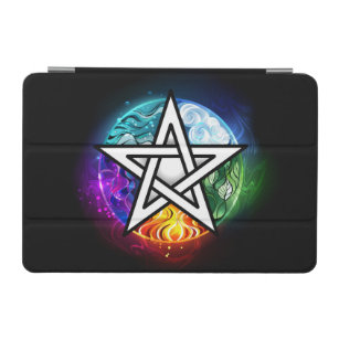 Wiccan pentagram iPad mini cover
