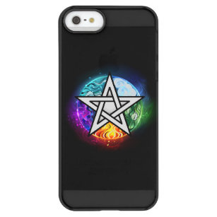 Wiccan pentagram permafrost® iPhone SE/5/5s case