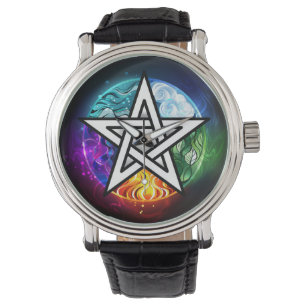 Wiccan pentagram watch