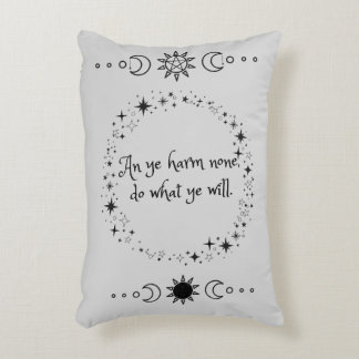 Wiccan Rede Throw Pillow