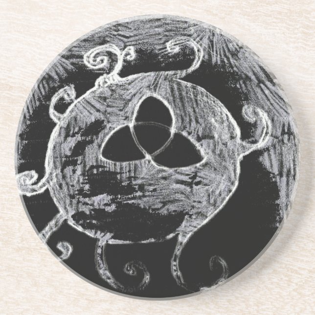 wiccan symbol for the witches coaster (Front)