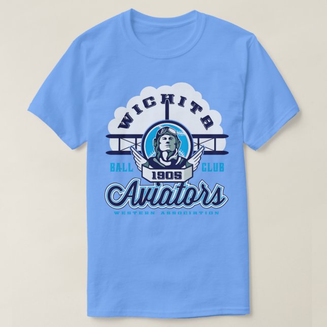 Wichita Aviators T-Shirt (Design Front)