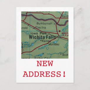 Wichita Falls New Address announcement