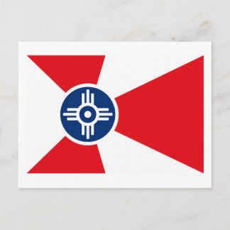 Wichita Flag Postcard