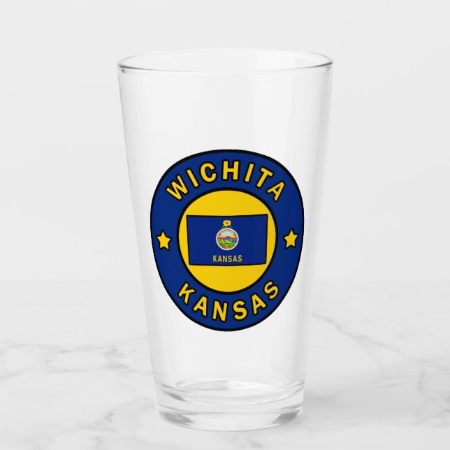 Wichita Kansas Glass (Front)