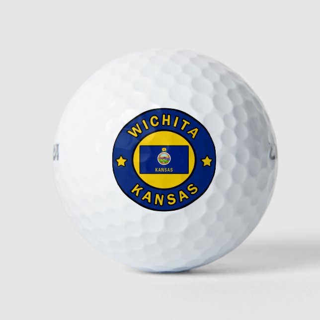 Wichita Kansas Golf Balls (Front)