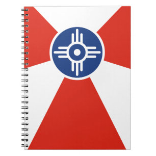 Wichita Kansas ICT Flag Notebook