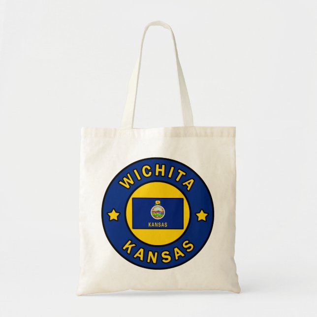 Wichita Kansas Tote Bag (Front)