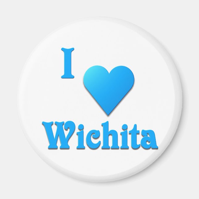 Wichita -- Sky Blue Magnet (Front)