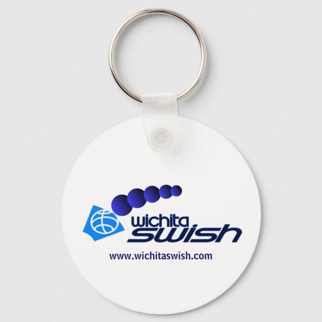 Wichita Swish Keychain (Front)