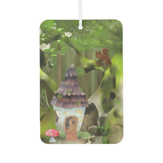 Wichtelwald Car Air Freshener (Front)