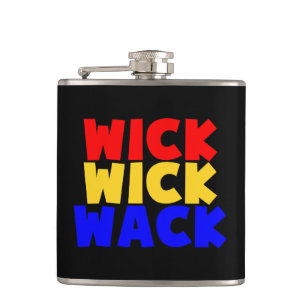 Wick Wick Wack Hip Flask