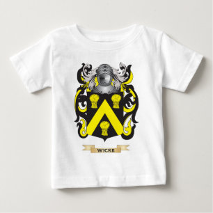 Wicke Family Crest (Coat of Arms) Baby T-Shirt