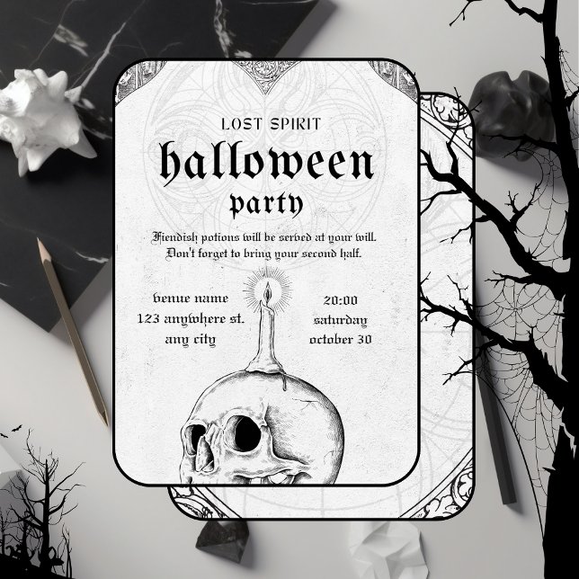 Wicked Affair Halloween Party Invitation (Creator Uploaded)