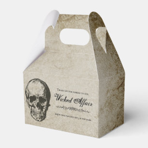 Wicked Affair Halloween Party Invitation Favour Box