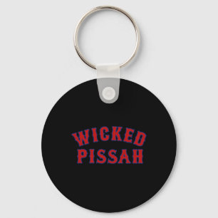 Wicked Ah Funny Er Boston New England Southie Gift Key Ring