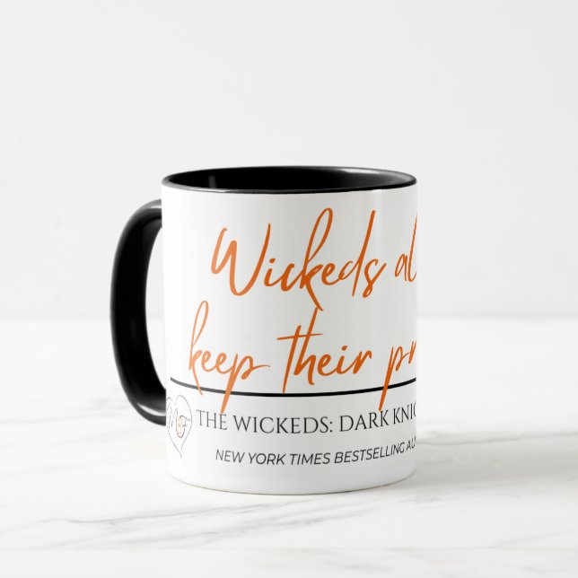 Wicked Always Keep Their Promises Mug (Front Left)
