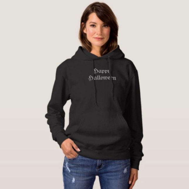 Wicked Blue Eyed Cat  Hoodie (10oz. cotton-poly blend 100% cotton face set-in sleeves  double needle-stitched armholes bottom band)