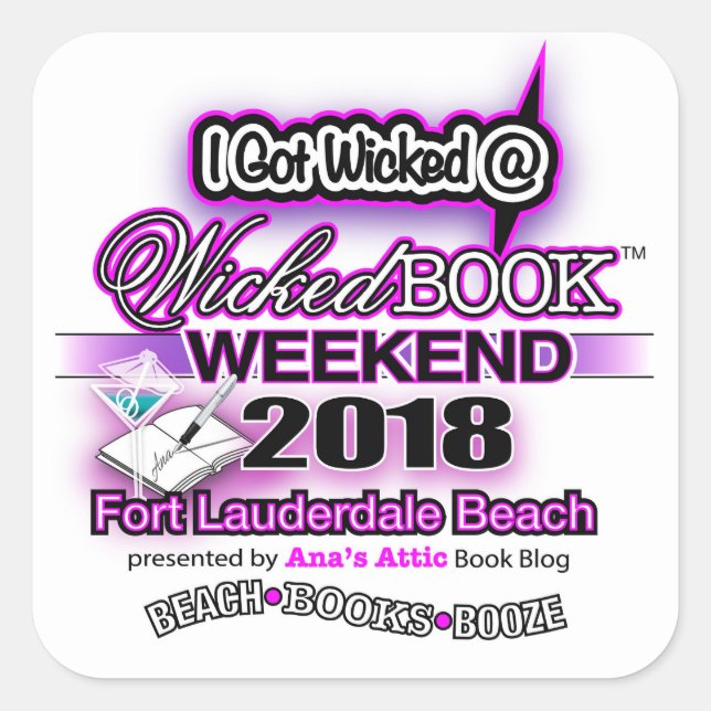 Wicked Book Weekend Stickers (Front)