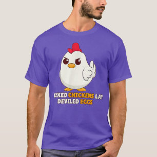 Wicked Chickens Lay Deviled Eggs Costume Halloween T-Shirt