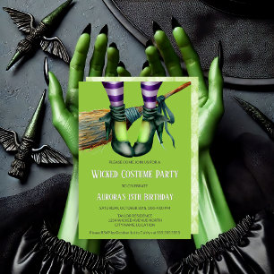 Wicked Costume Party Invitation