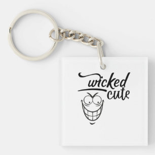 wicked cute design  key ring