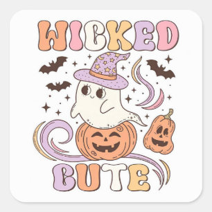 Wicked Cute Square Sticker