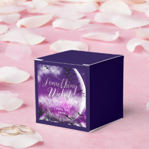 Wicked Fun Halloween Love Moon Wedding Favour Box