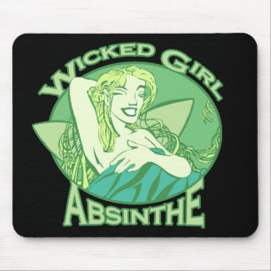 Wicked Girl Absinthe Mouse Mat