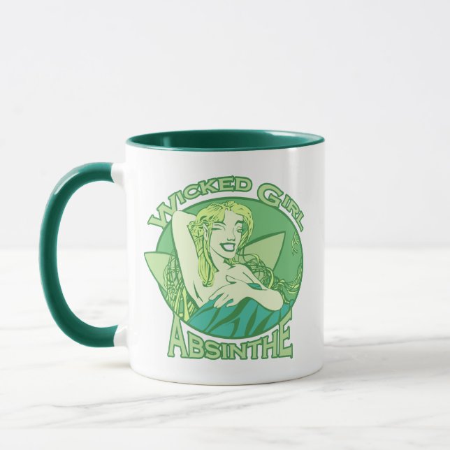 Wicked Girl Absinthe Mug (Left)