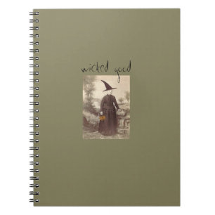 "Wicked Good"witch notebook from Notforgotten Farm