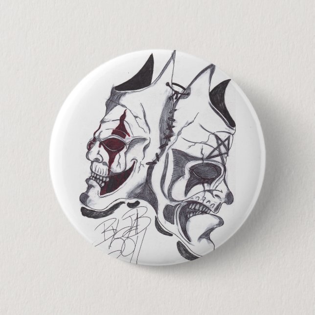Wicked--Grr Button (Front)