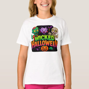 Wicked Halloween Clothes Spooky Outfit Unisex T-Shirt