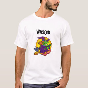 Wicked Halloween Ladies T-Shirt