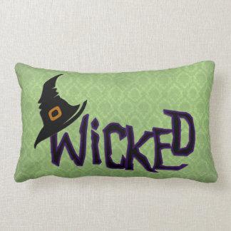 Wicked Halloween Lumbar Decorative Pillow