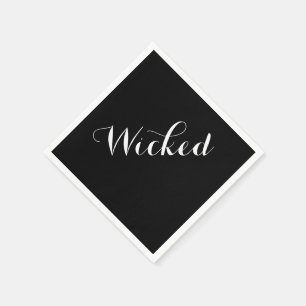 Wicked Halloween Napkin