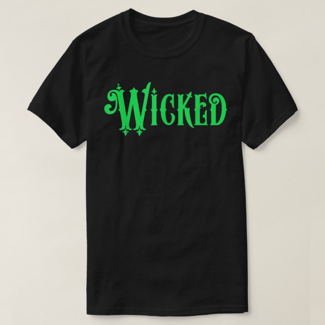 Wicked Halloween Witch 6715 T-Shirt (Design Front)