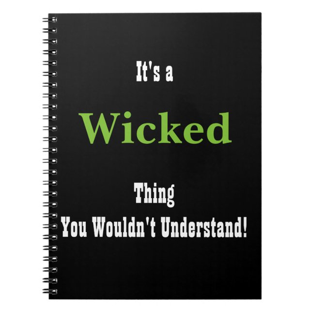 Wicked Journal (Front)