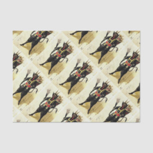 Wicked Krampus Scary Demon Holiday Christmas Xmas Tissue Paper