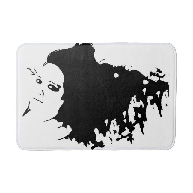 Wicked Mane Bath Mat (Front)