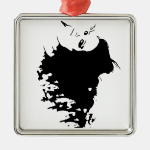 Wicked Mane Metal Tree Decoration