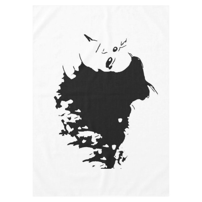 Wicked Mane Tablecloth (Front)